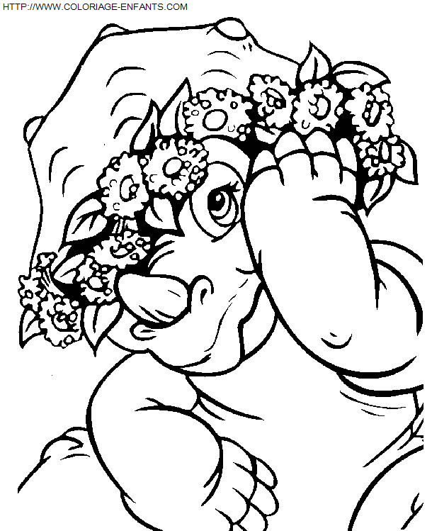 Uroczy Stworek z Kwiatami - Kolorowanka do Druku dla Dzieci kolorowanka do druku